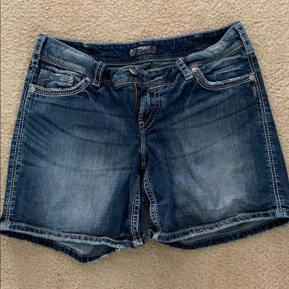 Silver shorts